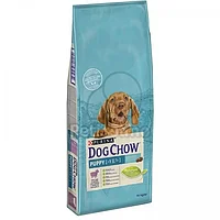 Hrana uscata pentru caini, Dog Chow Puppy Miel si Orez, 14Kg 14 Kg