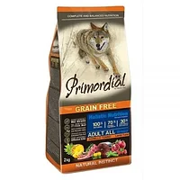 Hrana uscata caini, Primordial Grain-Free Adult Ton si Miel, 12kg
