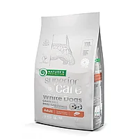 Hrana uscata caini, Natures Protection White dogs Grain Free Salmon Adult Small and Mini Breed, 1.5Kg 1.5 kg