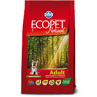 Hrana uscata pentru caini, Farmina Ecopet Natural Mini Adult Pui, 12 Kg