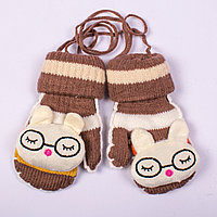 BABY MITTENS lână cu Terry Tanya 03-13-2.