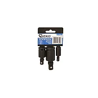 SET 3 ARTICULATII SFERICE DE IMPACT 1/2 3/8 1/4 INCH GEKO 103103