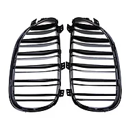 Set Grile Centrale Bmw Seria 5 E60 E61 M5 2003 - 2009 Negru C00070