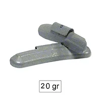 CONTRAGREUTATE CU CAPSA DIN ZINC 20GR. JANTA UNIV.-SET 100 BUC JBM 91305