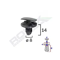 CLEMA PASAJ ROATA PENTRU CITROEN/PEUGEOT/RENAULT SET 10 BUC 62296