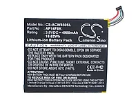 3,8V-4900MAH LI-POLMER TABLET PC AKKU ALTERNATIV FÜR ACER COM