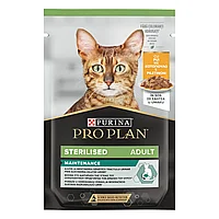 Hrana umeda pentru pisici, Pro Plan Sterilised Nutrisavour Sos cu Pui, 12 x 85G 12 x 85 g