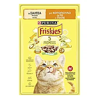 Hrana umeda pentru pisici, Frieskies Pui in Sos, 26 x 85G 26 x 85 g