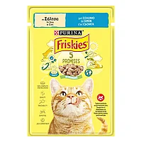 Hrana umeda pentru pisici, Frieskies Somon in Sos, 26 x 85G 26 x 85 g