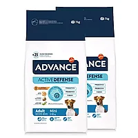 Hrana uscata caini, Advance Mini Adult cu Pui, 2 x 7Kg 2 x 7 kg