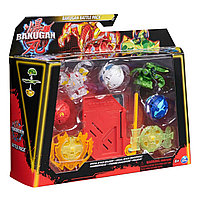 Bakugan Set De Lupta Bruiser, Dragonoid, Hammerhead, Titanium Dragonoid Si Nillious