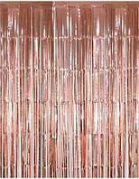 Perdea Folie Metalizata Rose Gold 100x200 cm