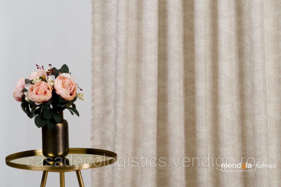 DRAPERIE CU REJANSA MENDOLA ATTICUS BEIGE 01 - foto 1 - id-p94833932