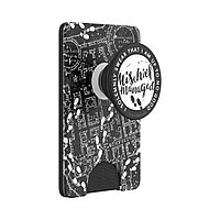 Portofel pentru telefon - PopSockets PopWallet - Mischief Managed Marauder's Map