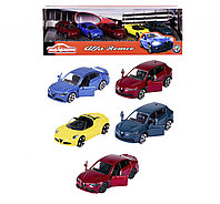 Majorette Masinute Metalice Set 5 Masini Alfa Romeo