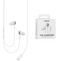 Casti Audio Type-C cu Microfon, 1.2m - Samsung (EO-IC100BWEGEU) - White (Blister Packing)