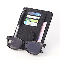 Suport pentru ochelari auto - Techsuit Car Sun Mount Organizer (CO- S1) - Black