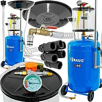Recuperator ulei gravitational si prin absorbtie pneumatic 65L B4000 BAUG