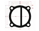 Garnituri set pentru cap compresor de aer V 65mm CH083 Mod.6(J), foto 3