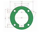 Garnituri set pentru cap compresor de aer V 65mm CH083 Mod.6(J), foto 4