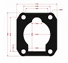 Garnituri set pentru cap compresor de aer 47mm CH088 Mod.11(B), foto 6