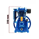 Cap compresor de aer cu 2 pistoane 700l/min 2-3kW 10 bari B-AC2070, foto 5