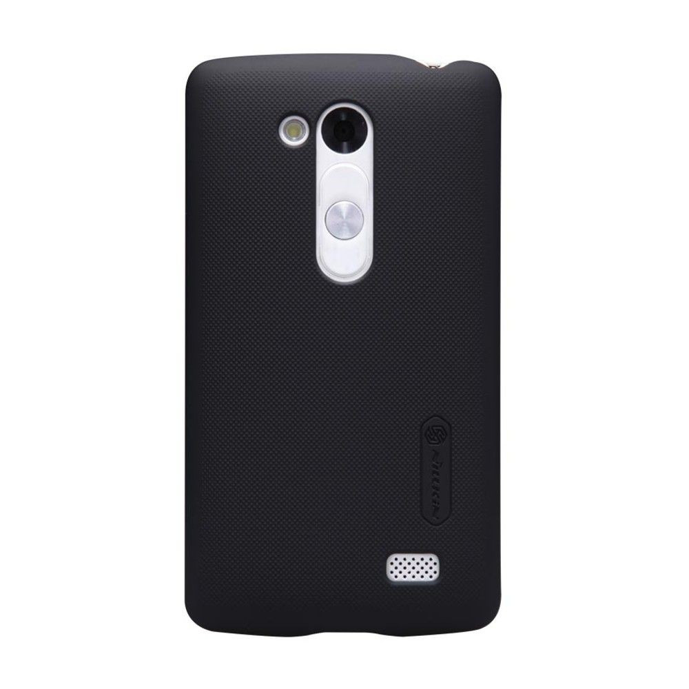 Husa LG L Fino D295 Nillkin Frosted Shield Negru + Folie de protectie - foto 1 - id-p95021698