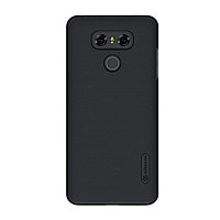 Husa LG G4 Stylus Nillkin Frosted Shield Negru + Folie de protectie