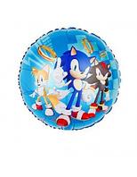 Balon folie rotund Sonic 45x45 cm