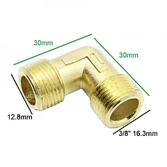 Cot refulare compresor 3/8" 16mm x 1/4" 12.8mm nr.1148