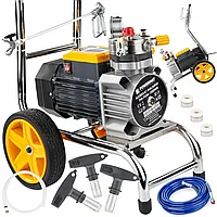 Pompa zugravit vopsit airless electrica cu piston 1500W 225 bar furtun 15 m GRATUIT Extensie pistol 50cm