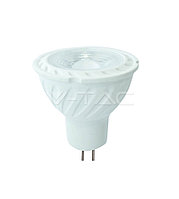 Spot led cip samsung gu5.3 6.5w mr16 lentila de plastic 110` 6400k