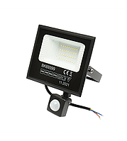 Proiector led 30w cu senzor de miscare 6500k. ip65 cod: bk69399