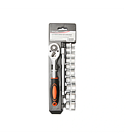 Set chei tubulare 12 piese cu clichet 3/8 cod: bk92499