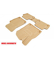Covoare cauciuc tavita bej compatibile toyota land cruiser j150 2017
