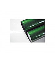 Rola folie carbon verde 9d premium 1.5mx16.8m cod: n-gtc04d