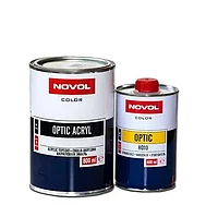 Vopsea Optic Acryl, 2K (cu lac inclus) -NOVOL Vopsea MERCEDES 147 (arctic white) + CATALIZATOR 0,4 L