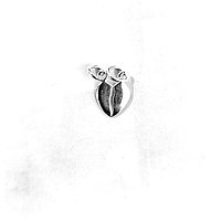 Pandantiv din Argint 925 Inima Doua Jumatati, Jolie Silver, 1.1g, 1 cm x 1 cm