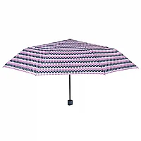 Umbrelă damă MINI manuală Perletti geometrico roz