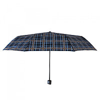 Umbrelă bărbați MINI manuală Perletti scottish blue squares