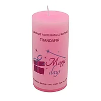 Lumânare parfumată Magic Days trandafir 10cm