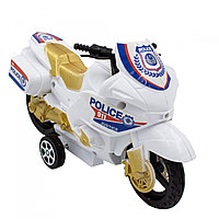 Motocicleta de jucarie sistem friction alb