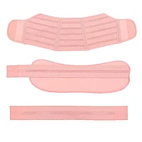 Centura elastica de sustinere sarcina, pentru gravide, reglabila, formata din 3 piese-ROZ,M