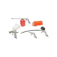 Set 4 piese aer comprimat vopsit, suflat, umflat