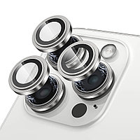 Folie pentru iPhone 16 Pro / 16 Pro Max, Lito S+ Camera Glass Protector, Silver