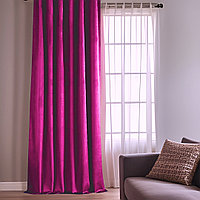 Draperie Catifea blackout, Amelie roz fucsia Rejansa bara inele 180 cm 350 cm
