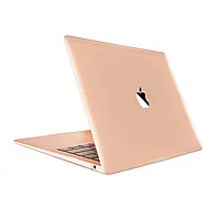 Set protectie 2 in 1 pentru MacBook Air 13.3 inch A1932/A2179 cu husa din plastic lucios si folie ecran TPU,