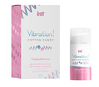 Gel stimulator unisex cu efect de furnicaturi Intt cu aroma de vata de zahar 15 ml