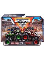 Monster Jam 1:64 Die Cast Grave Digger Vs Zombie -