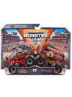 Monster Jam 1:64 Die Cast Knightmare Vs Thunder Bus -